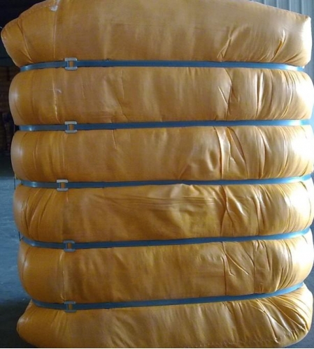 Силиконизированное полое вторичное волокно